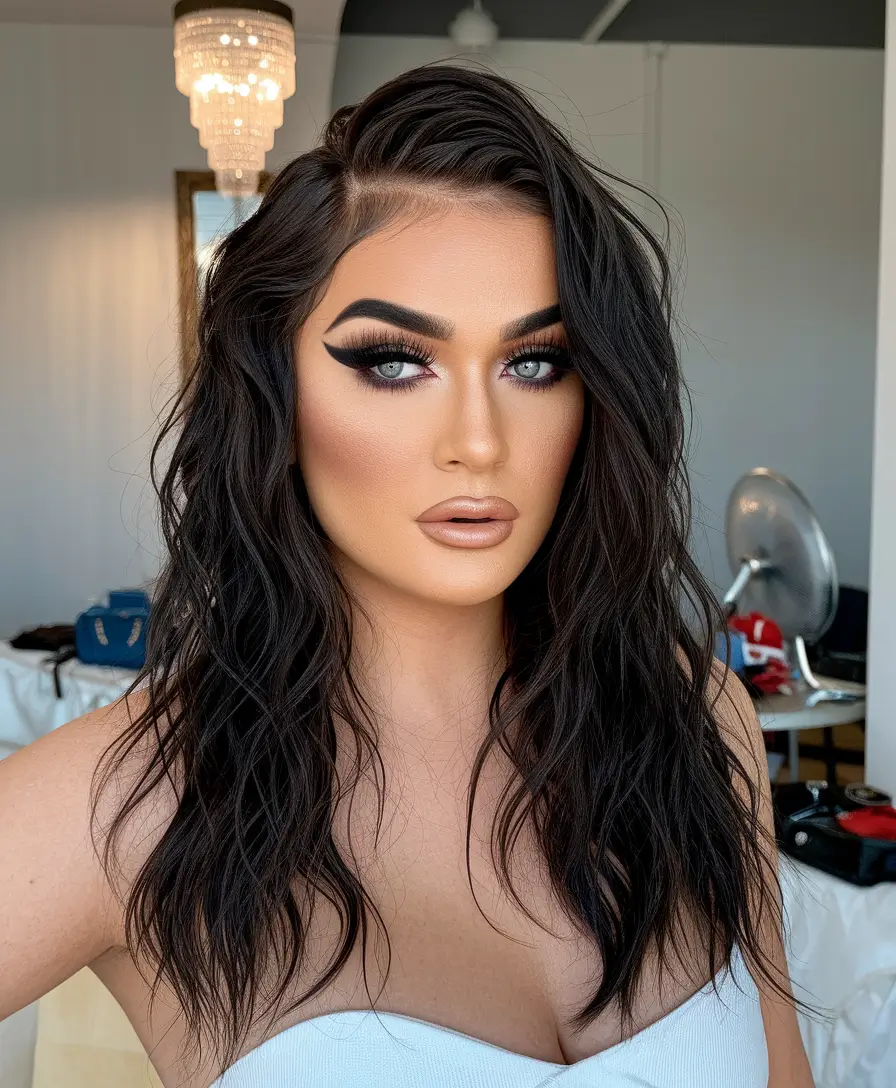 Stylish & Easy Wig Ideas to Try Summer 2025! Wet Texture Lob with Defined Parting