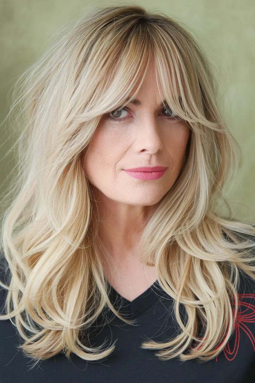 Stylish & Easy Wig Ideas to Try Summer 2025! Golden Feathered Layers with Curtain Fringe