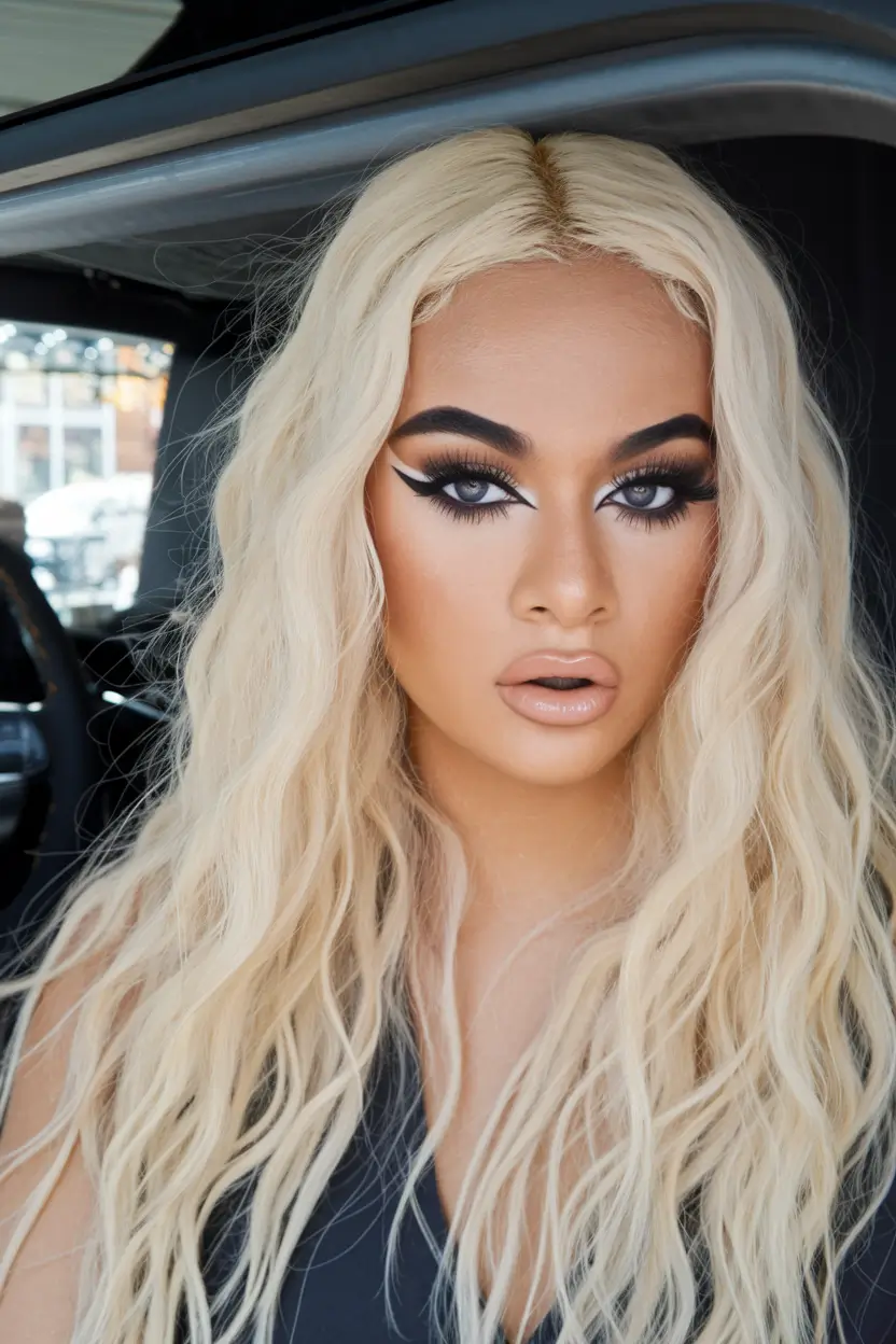 Stylish & Easy Wig Ideas to Try Summer 2025! High-Impact Platinum with Loose Beach Waves