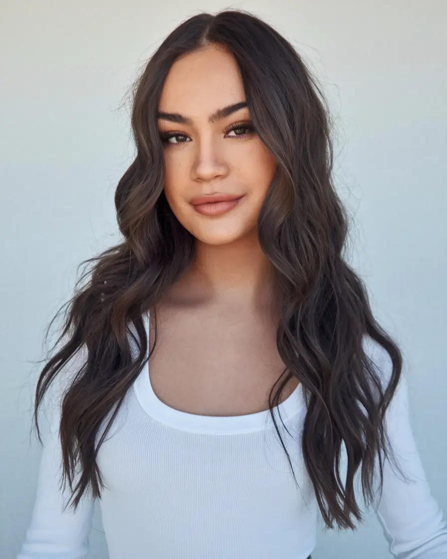 Stylish & Easy Wig Ideas to Try Summer 2025! Chocolate Brown Waves with Minimal Layers