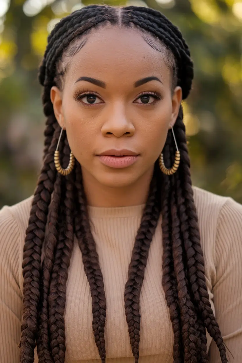 Summer 2025 Braids for Black Women Elegant Jumbo Twist Braids