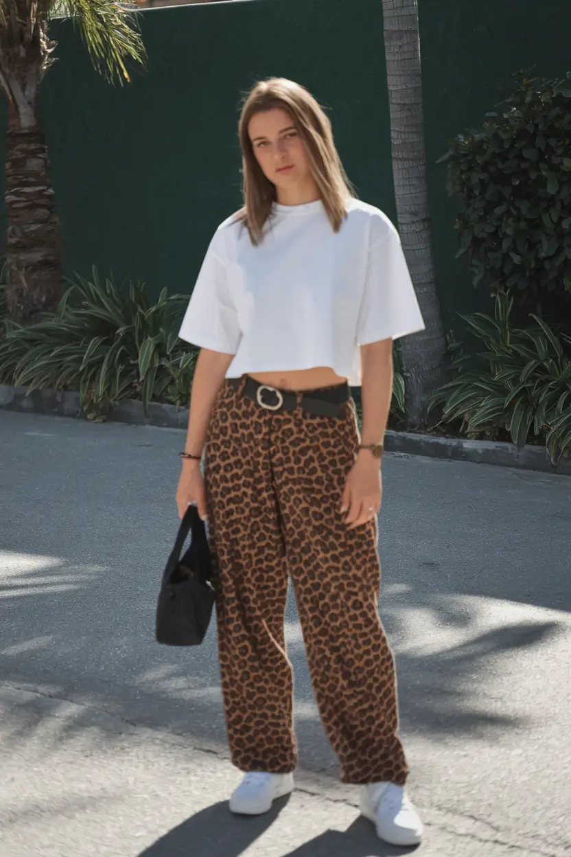 Summer Basic Outfit Ideas 2025 Bold Prints, Boxy Cuts: Street Style Confidence