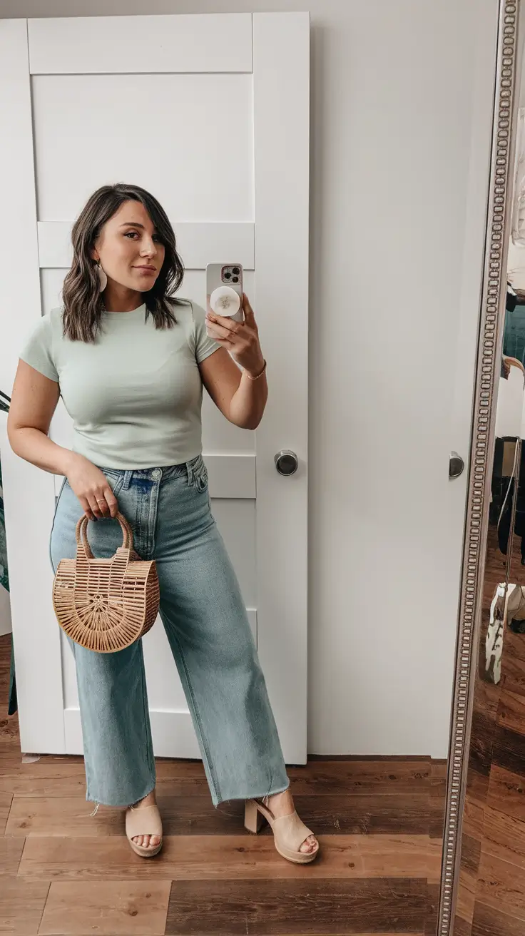summer mom outfits ideas 2025 Midsize Power in Pastels