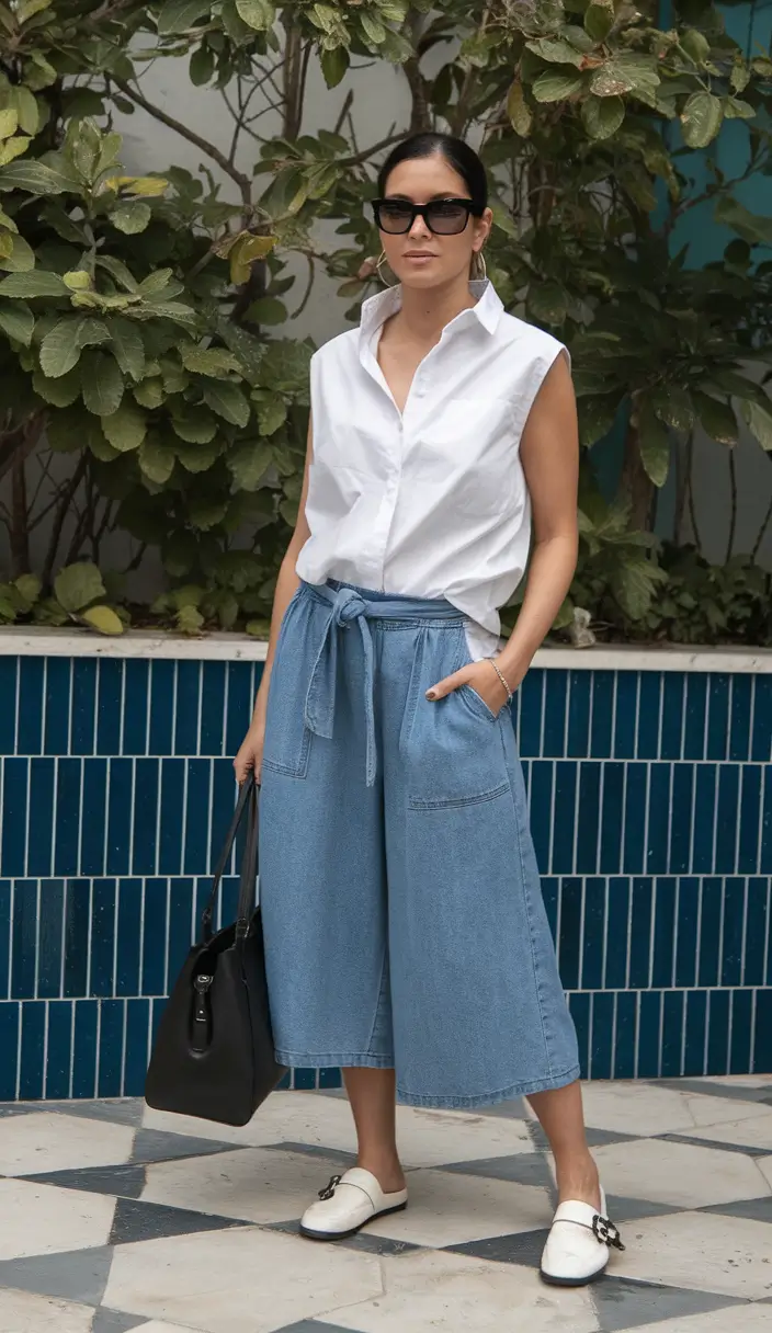 summer mom outfits ideas 2025 Boxy + Breezy = Peak Summer Ease