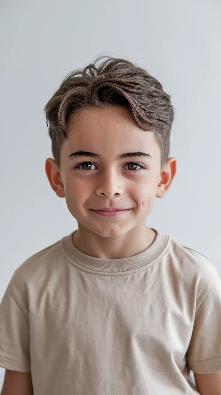 Trendy Boys Haircuts for Summer 2025 – Fresh Styles Fluffy Volume with Layered Flow