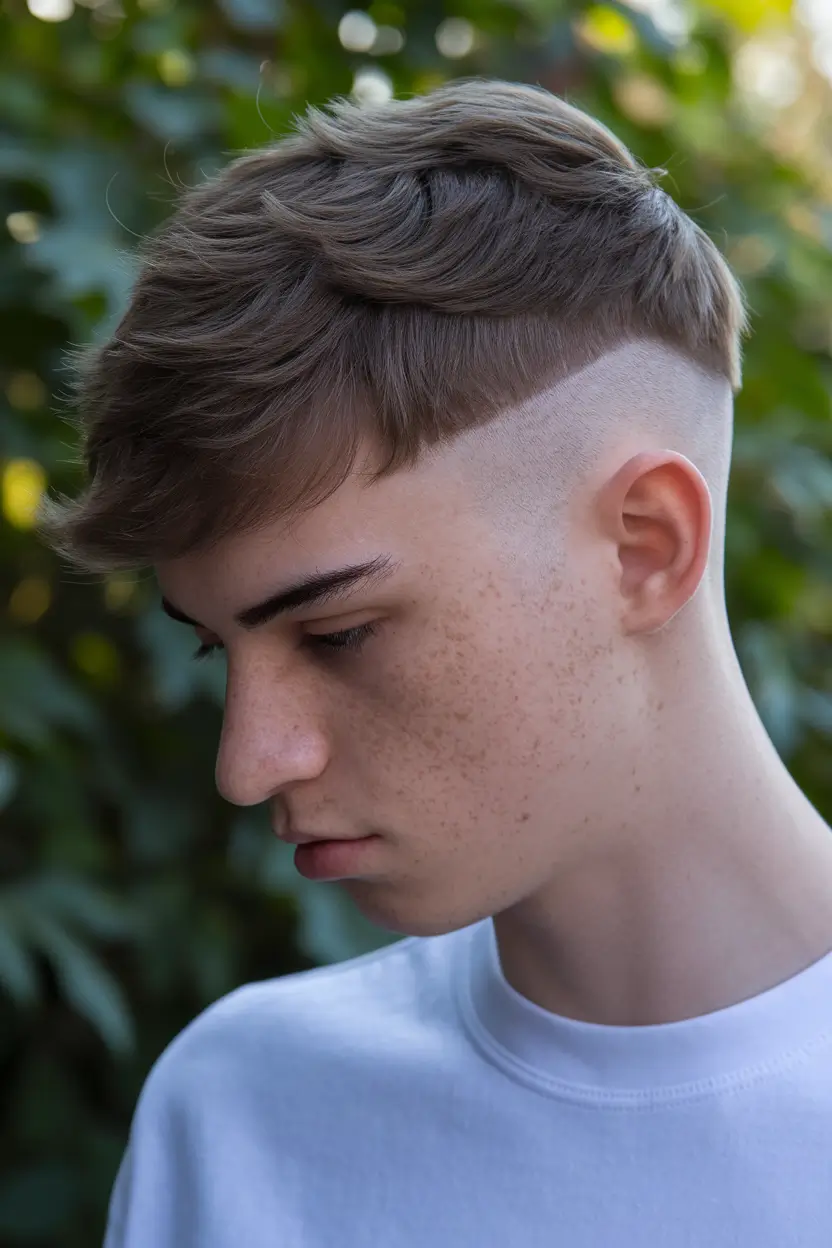 Trendy Boys Haircuts for Summer 2025 – Fresh Styles Disconnected Bowl Cut Reimagined