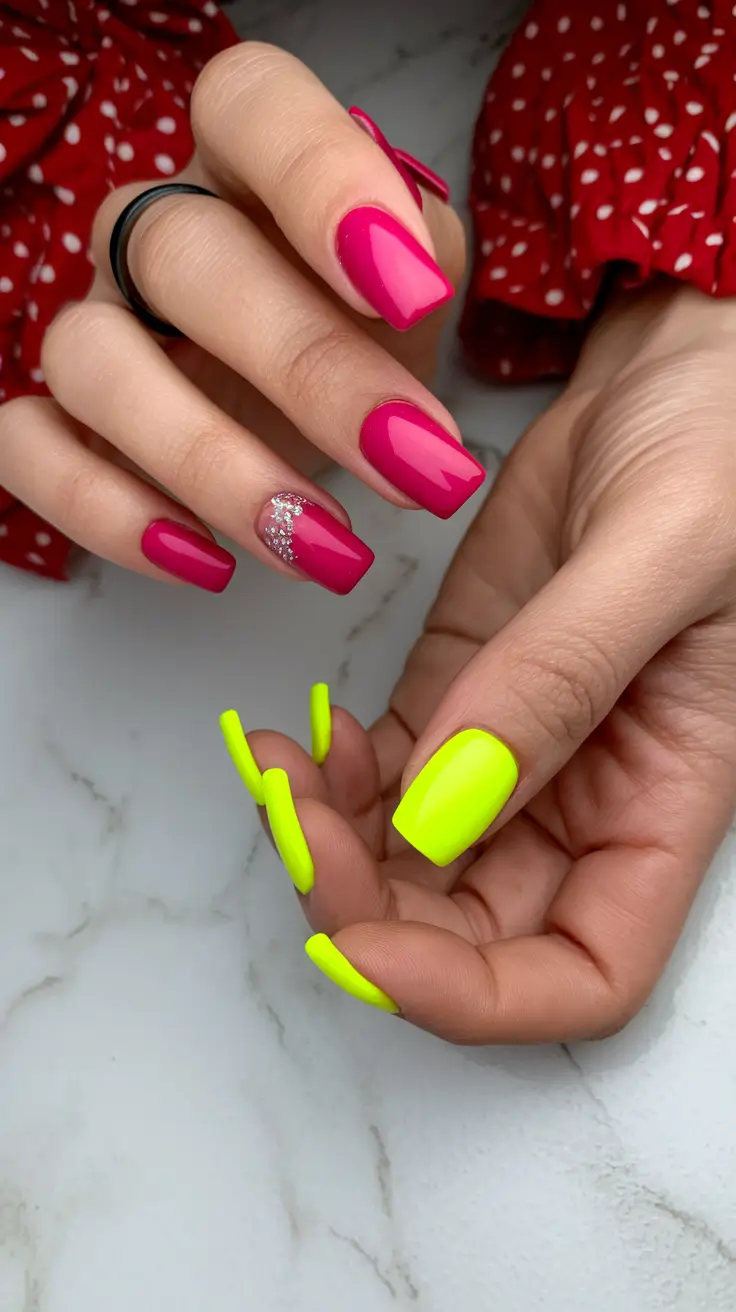 Tropical Vacation Nails for Summer 2025 Barbie on the Boardwalk