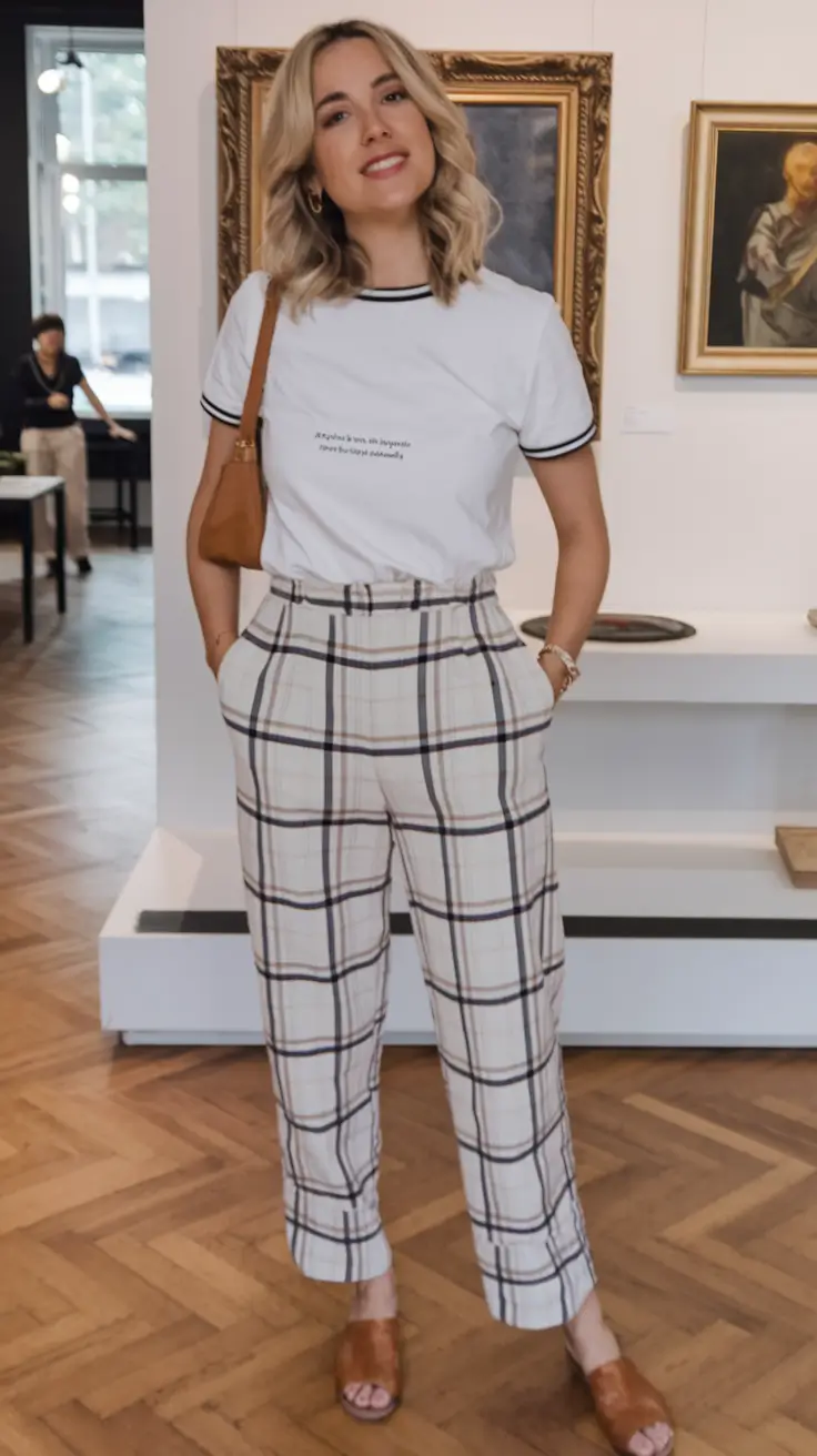 wardrobe ideas for june 2025+Playfully Polished in Plaid