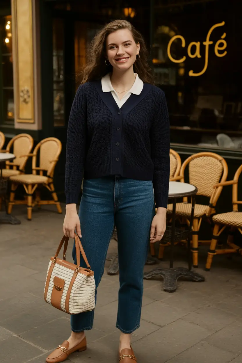 autumn outfits French Café Layers
