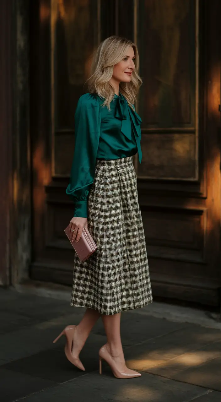 autumn outfits aesthetic classy Classic Femme with a Vintage Whisper