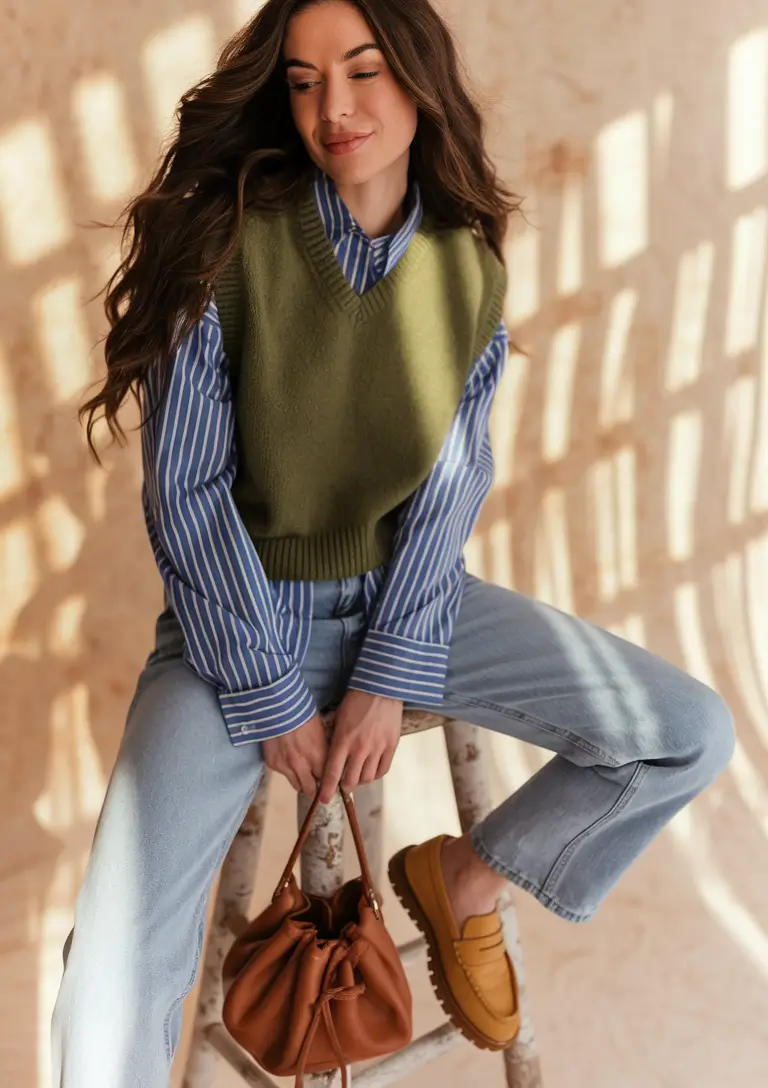 2025 Fall outfits with Old Money Style Academic Cool with a Relaxed Finish
