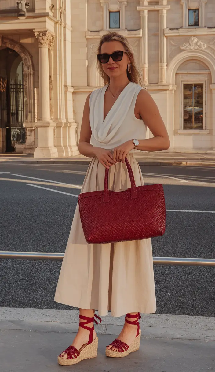 Trendy August Outfit Ideas in 2025 Mediterranean Noon Neutrals