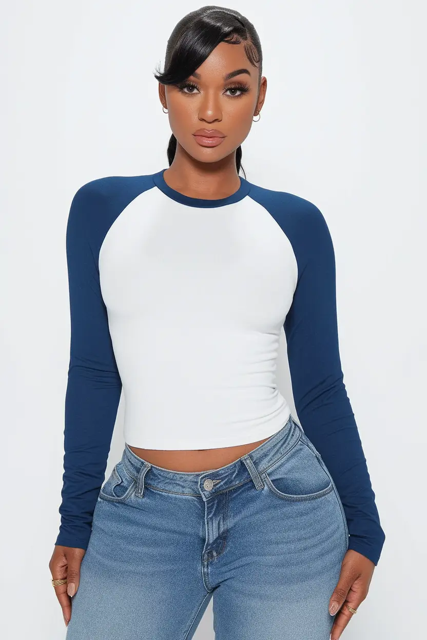 back to school outfits 2025 Varsity Baby Tee Revival
