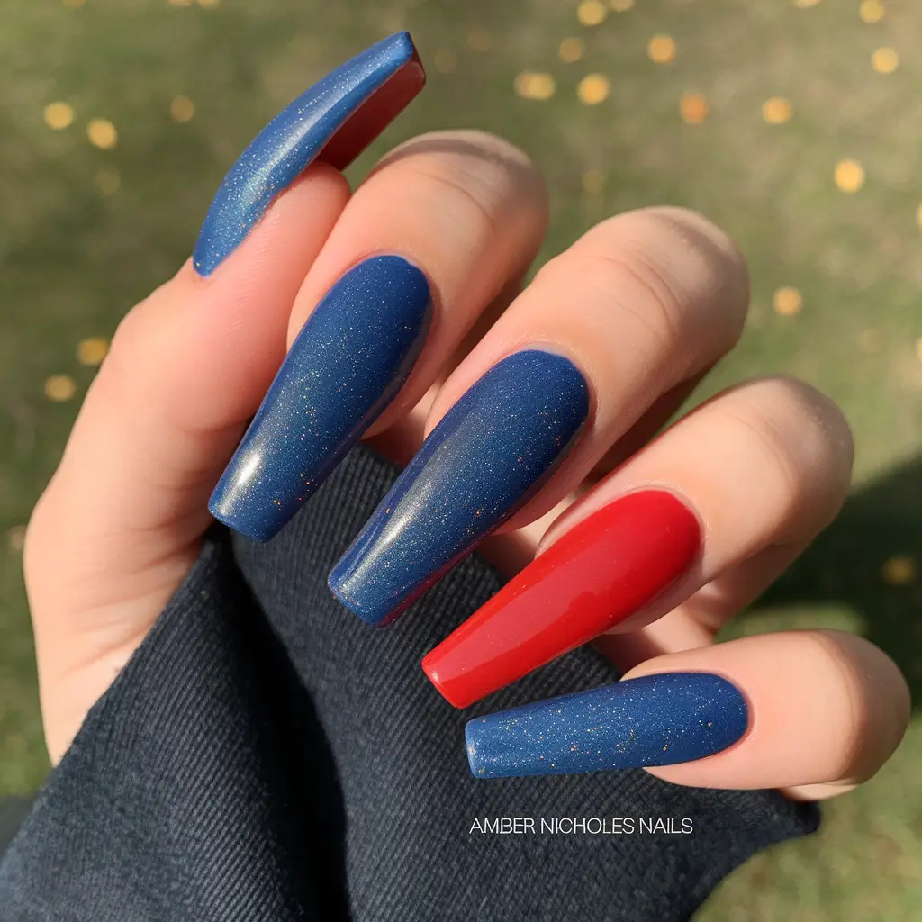 Best July Nail Colors for 2025 Red, Blue, and Polished Too