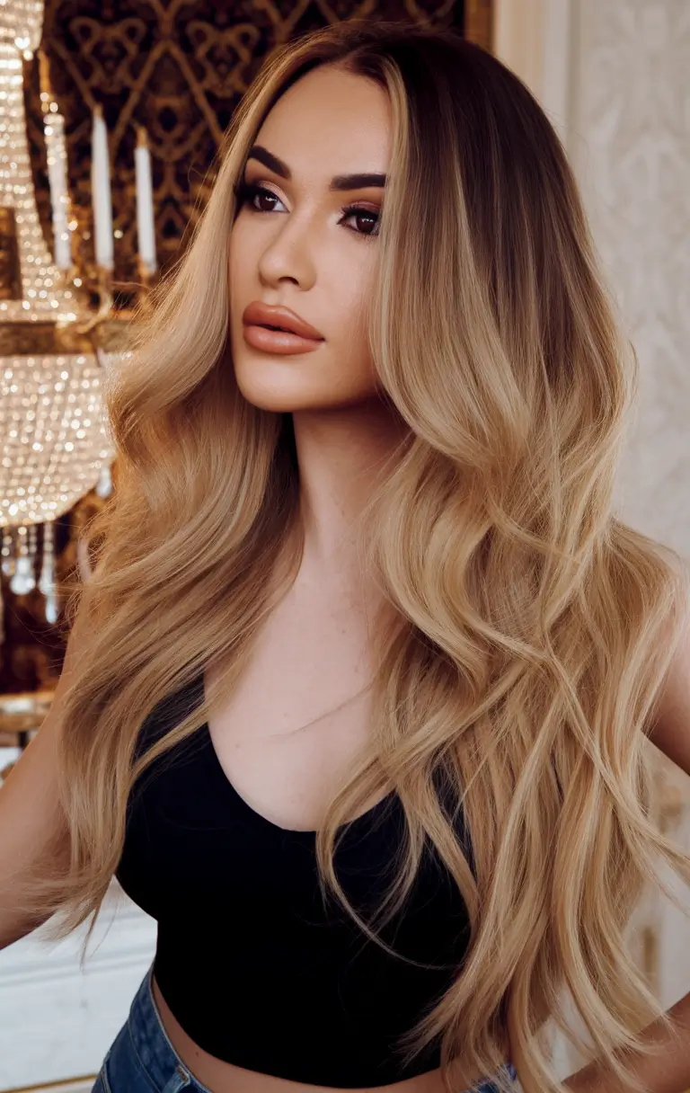 end of summer hairstyles ideas 2025+Voluminous Layers with Lived-In Texture