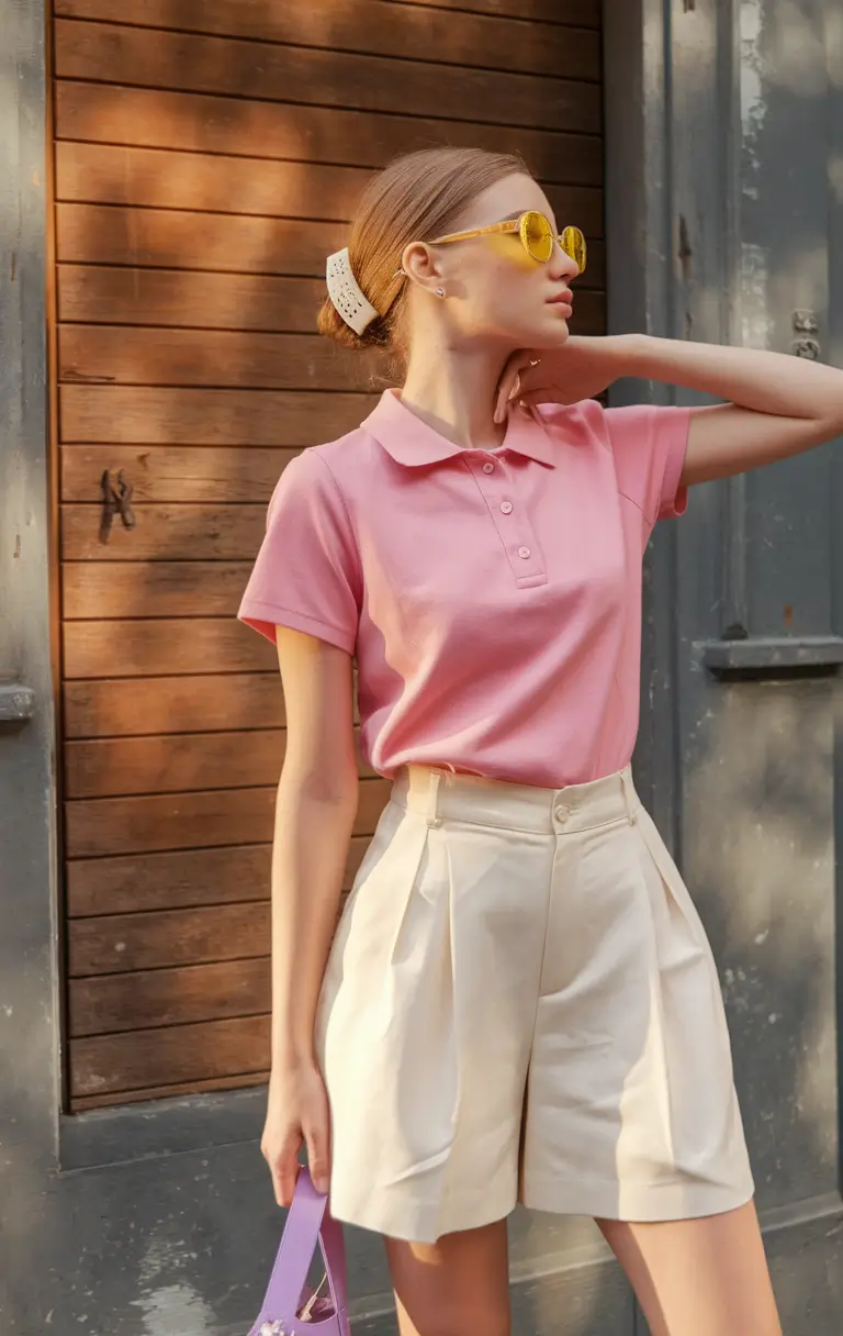 end of summer outfits+Polished in Pink: Preppy Playfulness With a Twist
