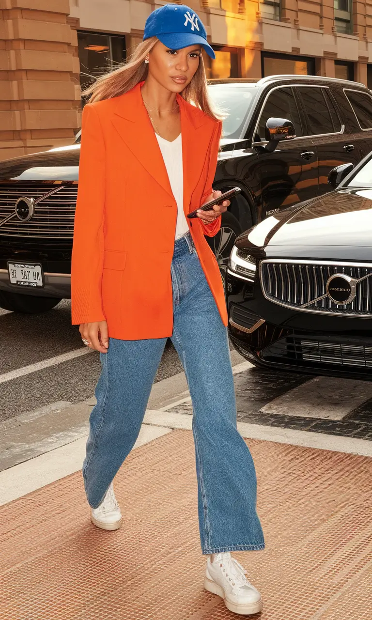 Fall 2025 outfits Ideas for Stylish Women Streetwear With a Citrus Kick