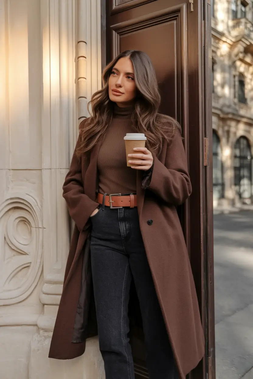 Fall 2025 outfits Ideas for Stylish Women Elevated Neutrals for the City Girl