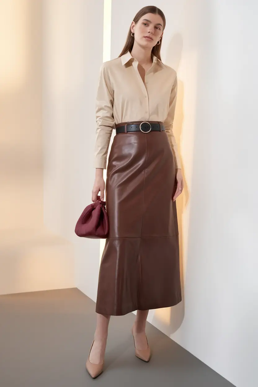 fall birthday outfits ideas 2025 Refined Neutrals with a Touch of Texture