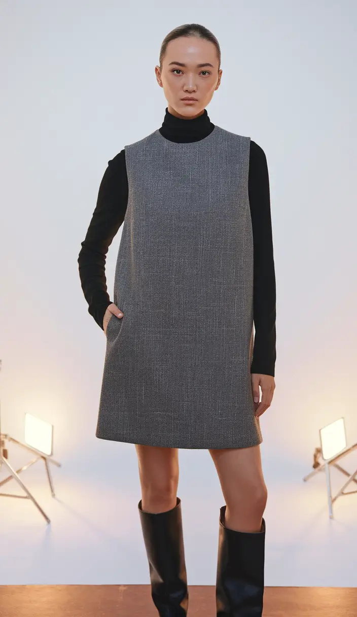 fall capsule wardrobe Retro Revival with a Mod Edge