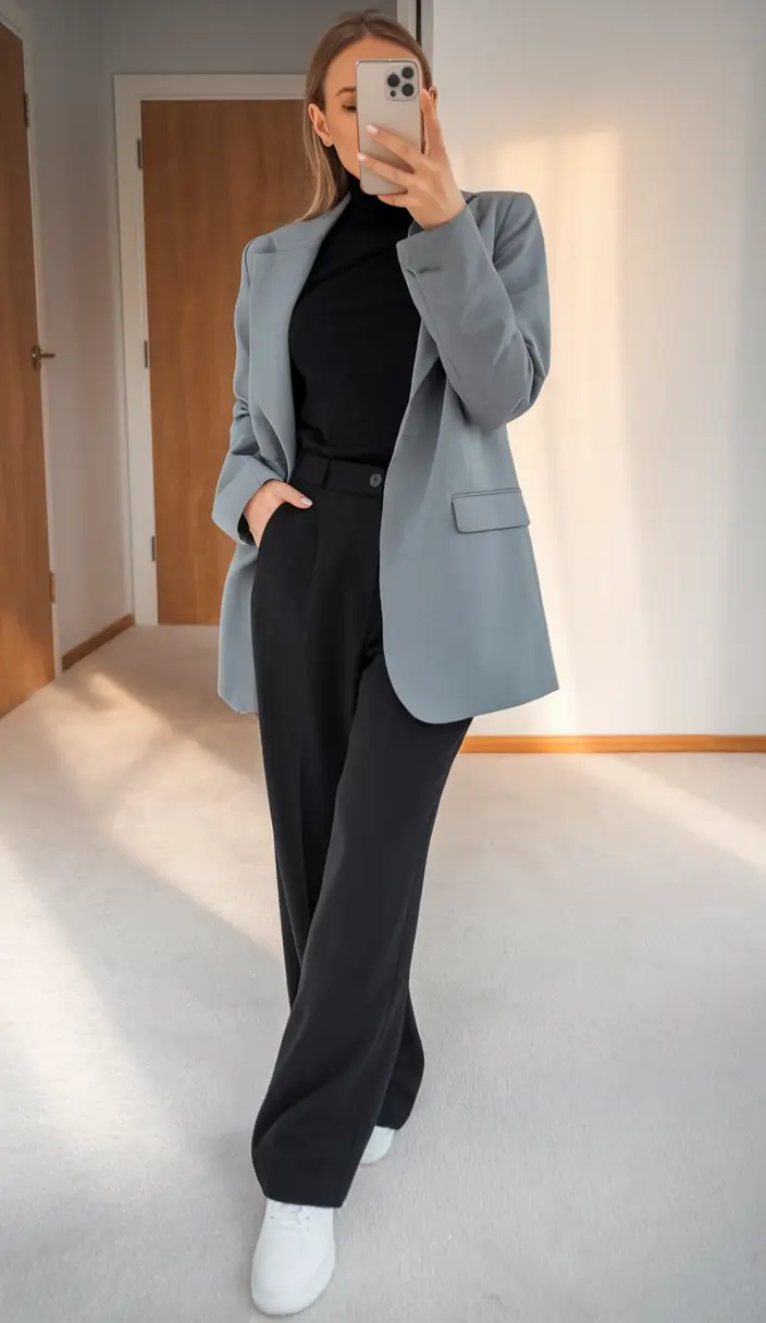 fall capsule wardrobe Cool Neutrals and Office Ease: Fall Business Layers That Breathe