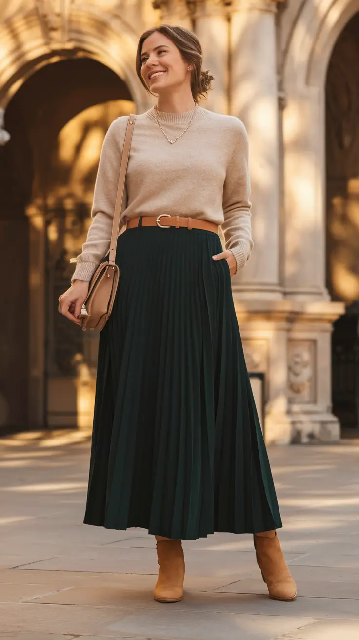 fall capsule wardrobe Soft Neutrals Meet Timeless Grace