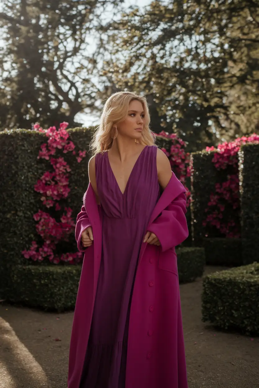fall outfits ideas 2025 Garden Gala Plum Dream
