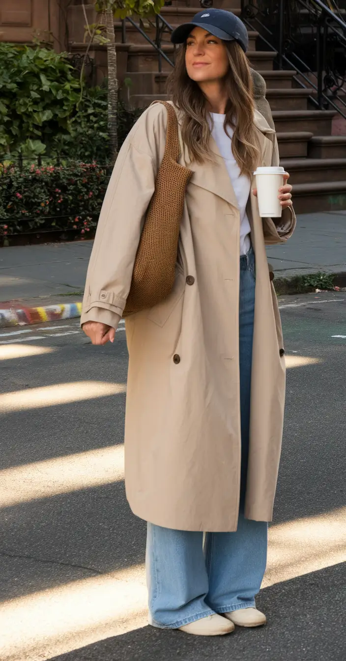 Fall outfits ideas for a fashionable 2025 lookbook+The Modern Trench Code