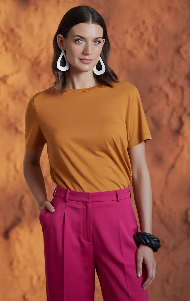 first day of school outfits 2025 Color Clash Sophisticated Remix