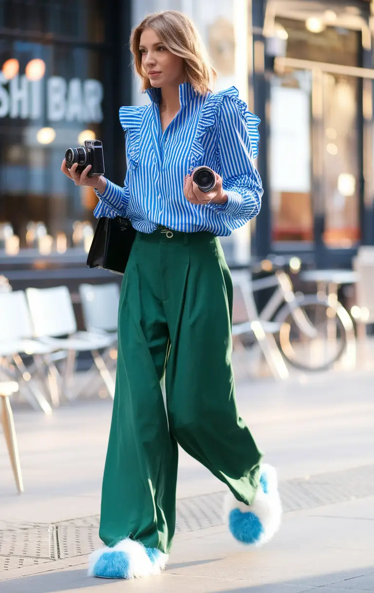How to style summer-to-fall transitional outfits in 2025 Color-Blocked Drama for the Brave