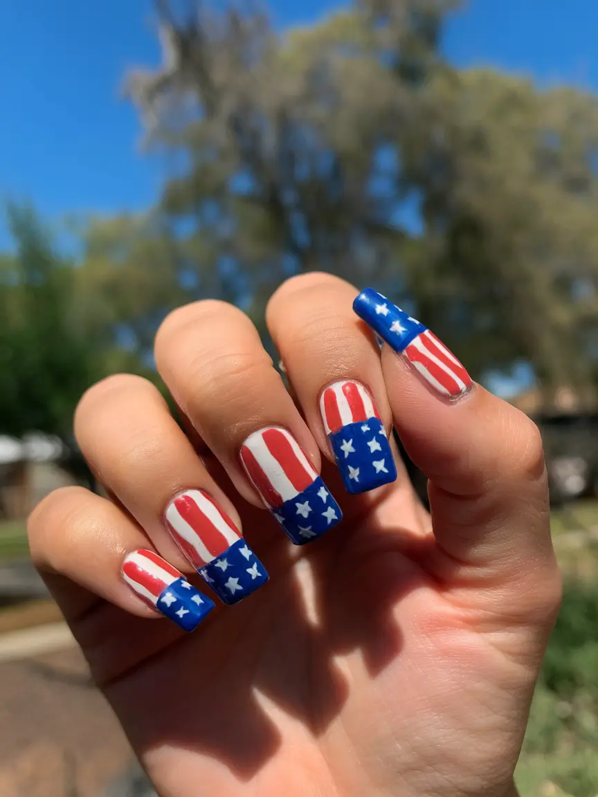July 4th 2025 Nails You’ll Obsess Over: The Best Short & Classy Holiday Designs