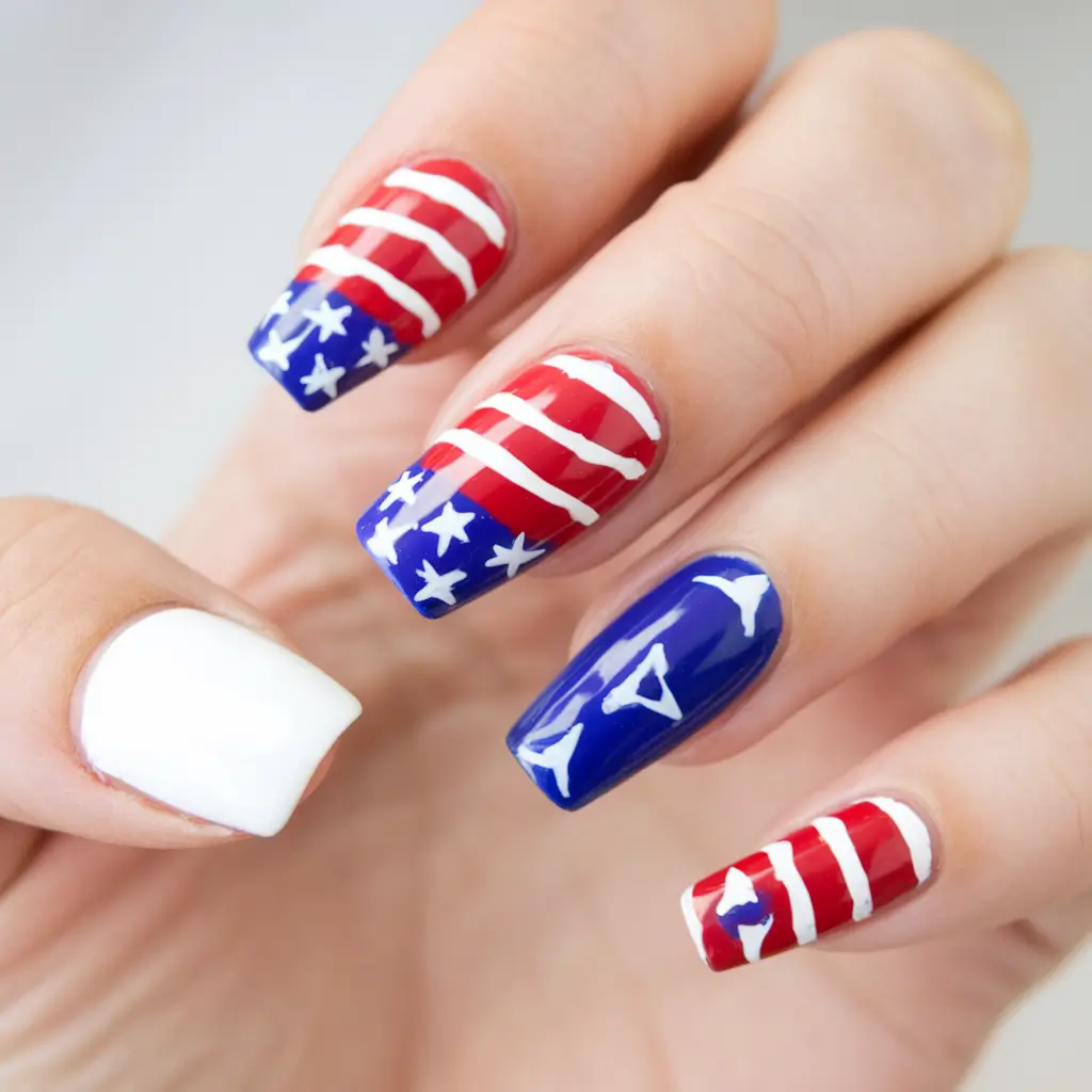 July 4th 2025 Nails You’ll Obsess Over: The Best Short & Classy Holiday Designs