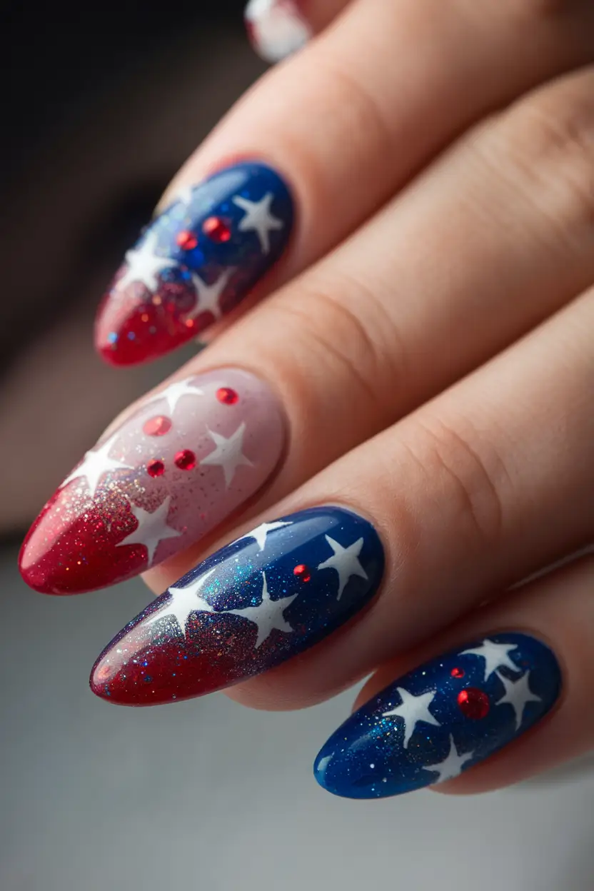 July 4th 2025 Nails You’ll Obsess Over: The Best Short & Classy Holiday Designs