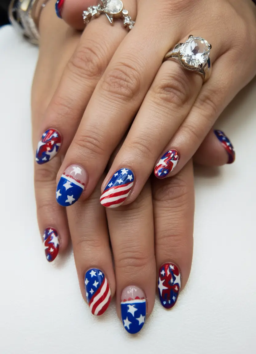 July 4th 2025 Nails You’ll Obsess Over: The Best Short & Classy Holiday Designs