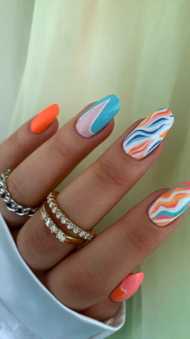 July Nails You’ll Want in 2025: Bold, Fun & Summer-Ready Designs