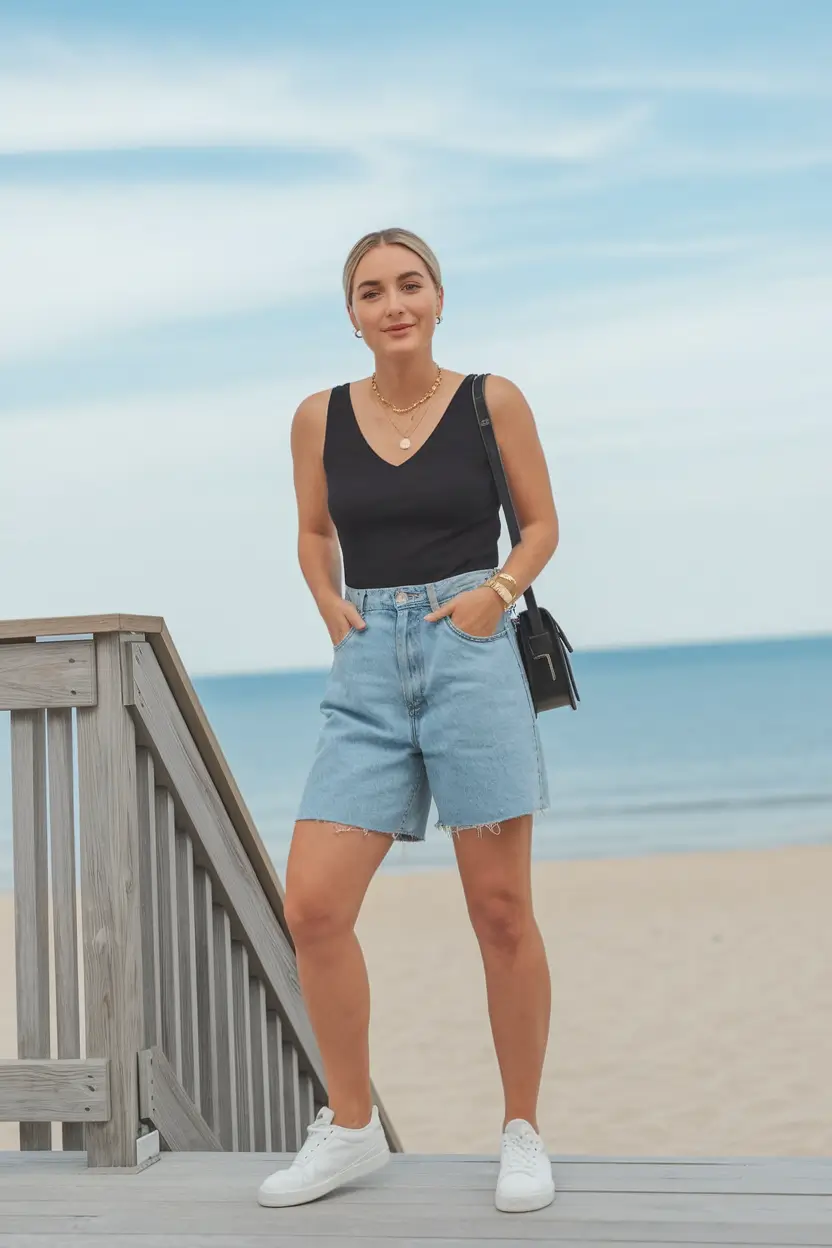 labor day outfits 2025 Beach Cool With a Hint of Edge