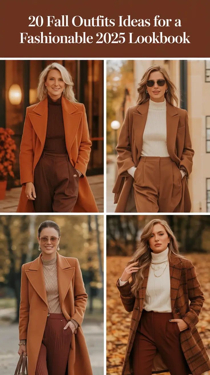 Fall Outfits Ideas for a Fashionable 2025 Lookbook: Street Style Meets Everyday Chic