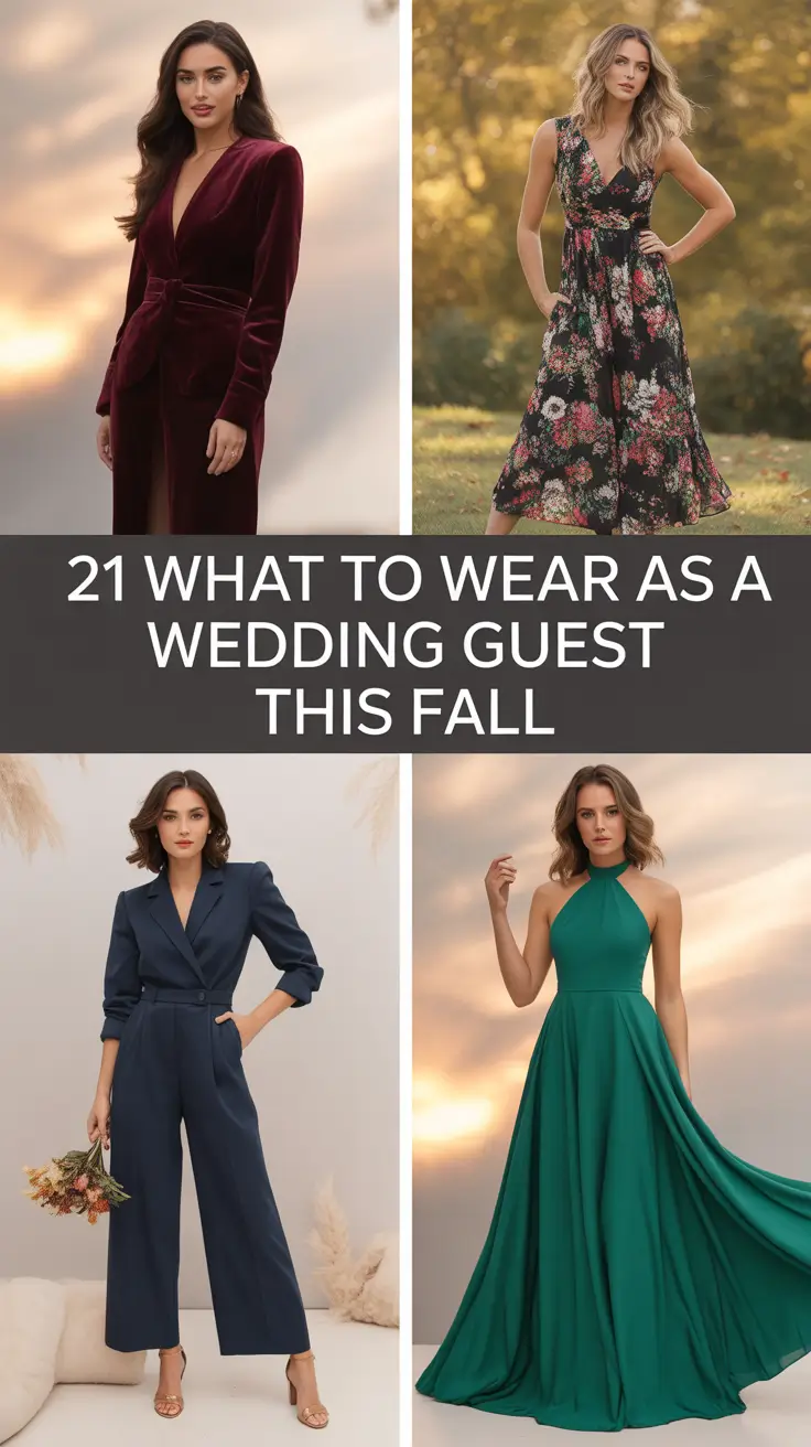 What to Wear as a Wedding Guest This Fall 2025: Stylish Looks from September to November