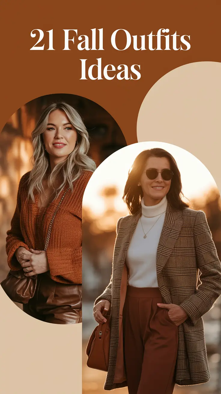 Fall Outfits Ideas 2025: Effortless Looks You’ll Pin on Repeat