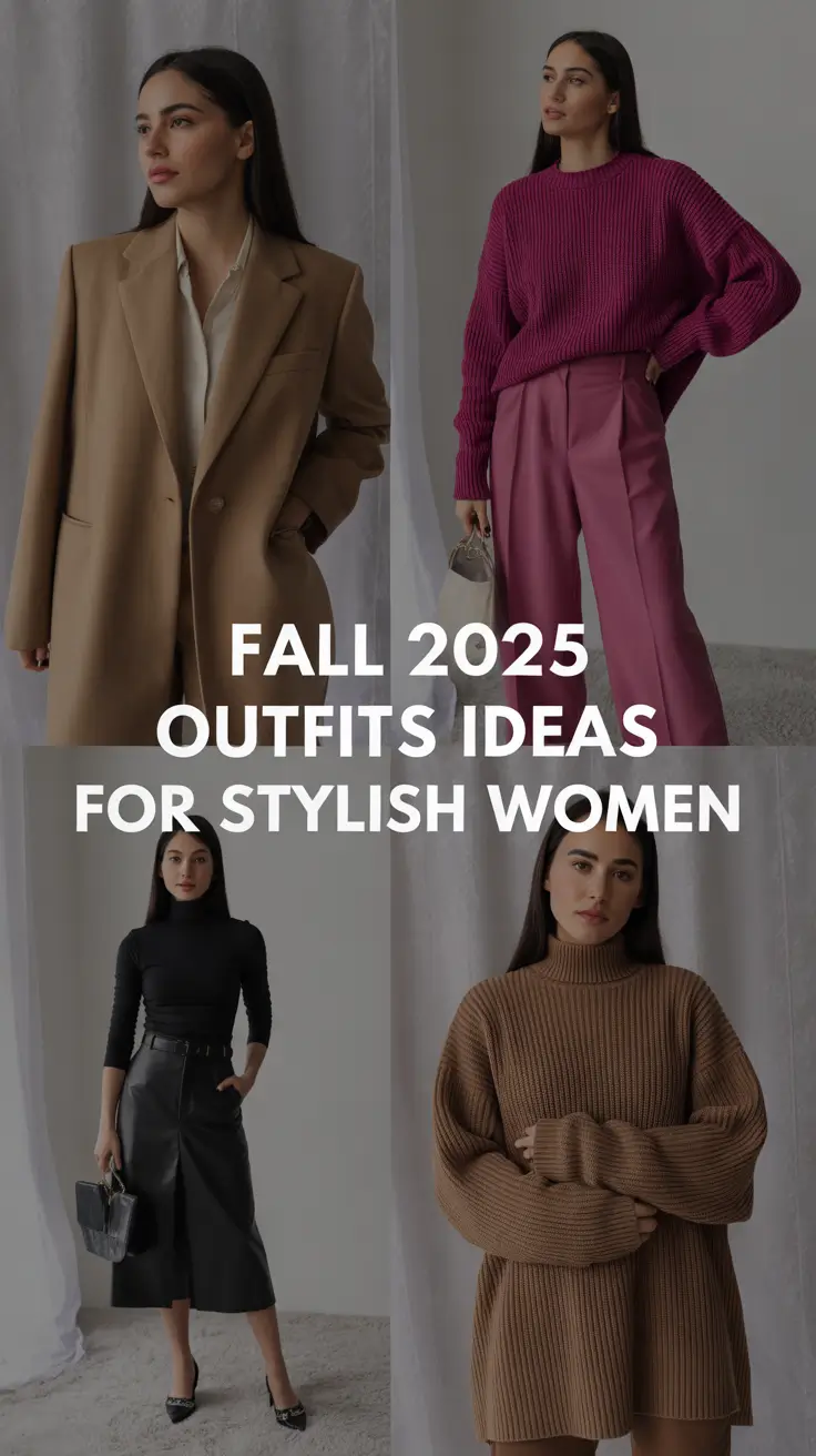 Fall 2025 Outfits Ideas for Stylish Women: 20 Casual & Classy Looks You'll Love