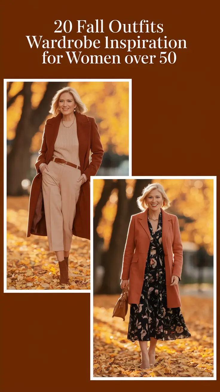 Fall Outfits 2025: Wardrobe Inspiration for Women Over 50 With Classy & Chic Touches