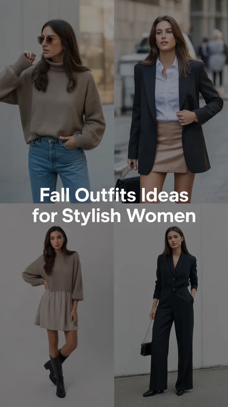 Fall 2025 Outfits Ideas for Stylish Women: 20 Casual & Classy Looks You'll Love