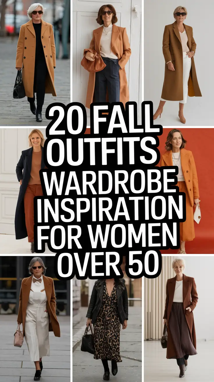 Fall Outfits 2025: Wardrobe Inspiration for Women Over 50 With Classy & Chic Touches