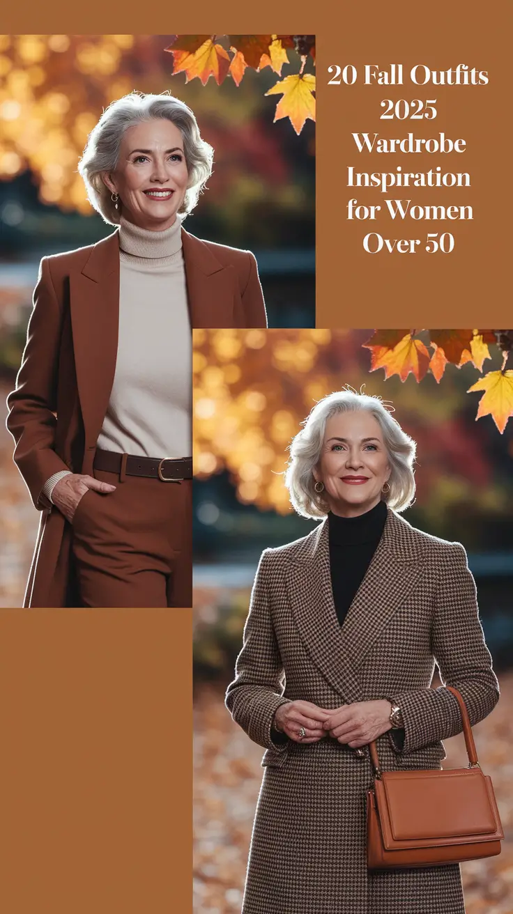 Fall Outfits 2025: Wardrobe Inspiration for Women Over 50 With Classy & Chic Touches