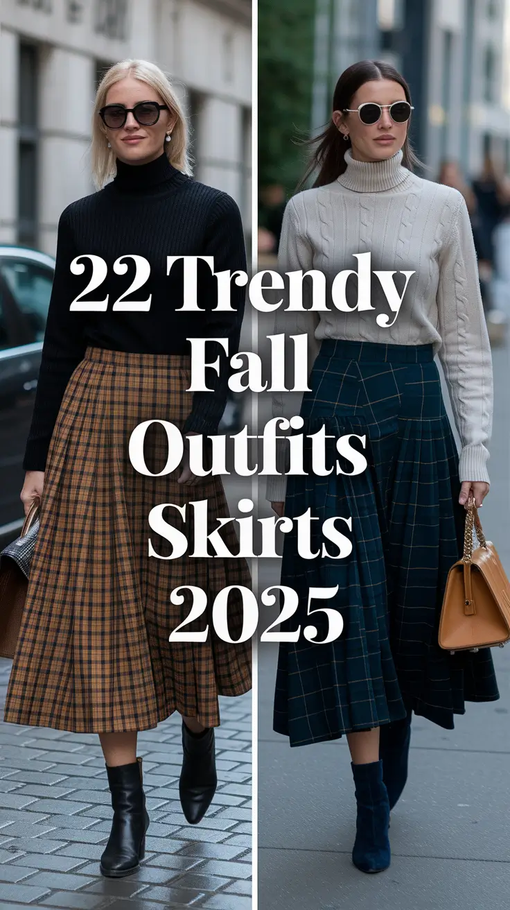 Trendy Fall Outfits with Skirts 2025: Cozy, Classy & Cute Ideas to Try This Season