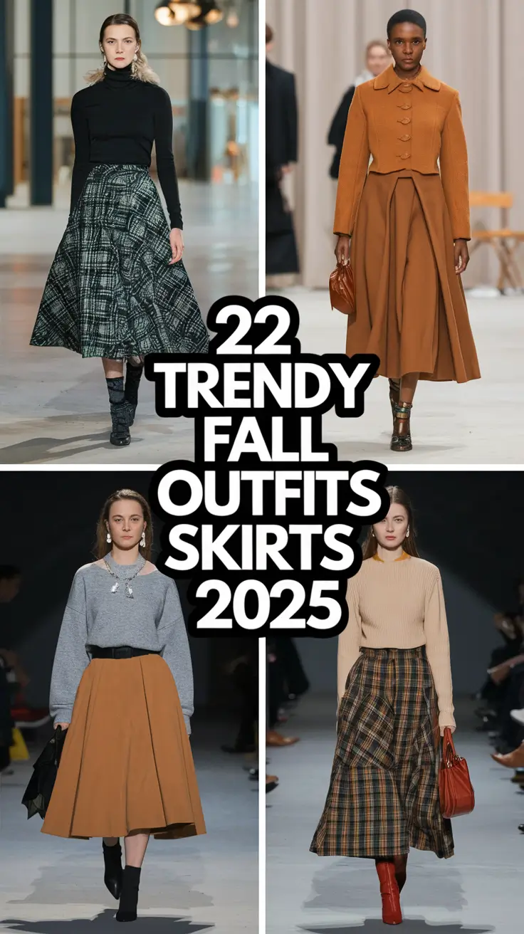 Trendy Fall Outfits with Skirts 2025: Cozy, Classy & Cute Ideas to Try This Season