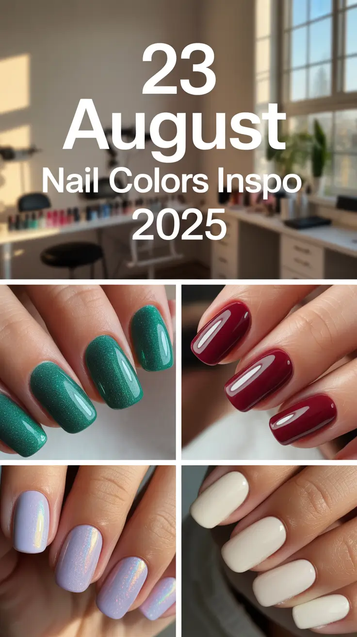 August Nail Colors Inspo 2025: Cute & Creative Ideas with Gel, Dip & OPI Touches