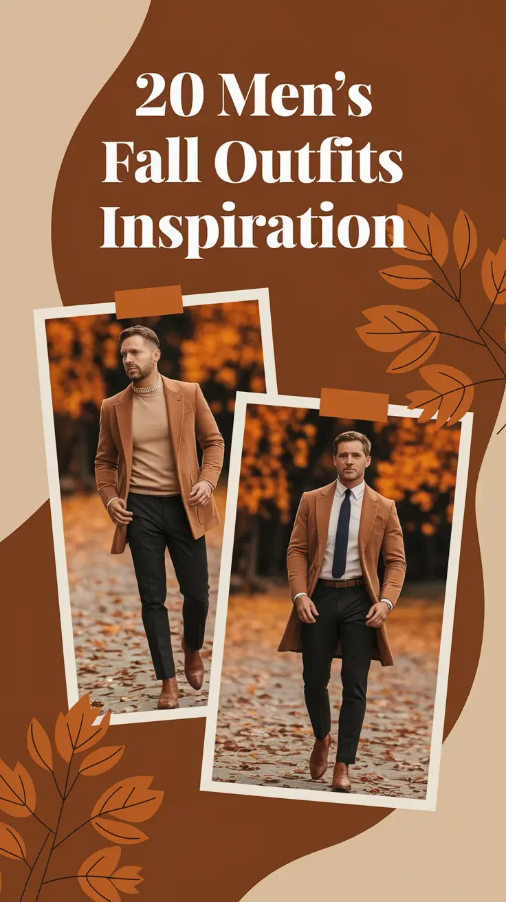 Men’s Fall Outfits Inspiration for 2025: From Casual Comfy to Classy Cool