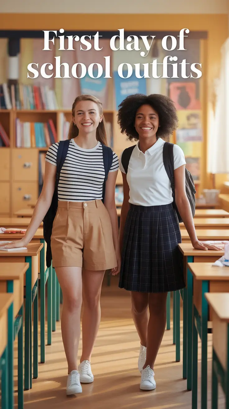 Best First Day of School Outfits 2025 to Dress Impress from 7th Grade to College