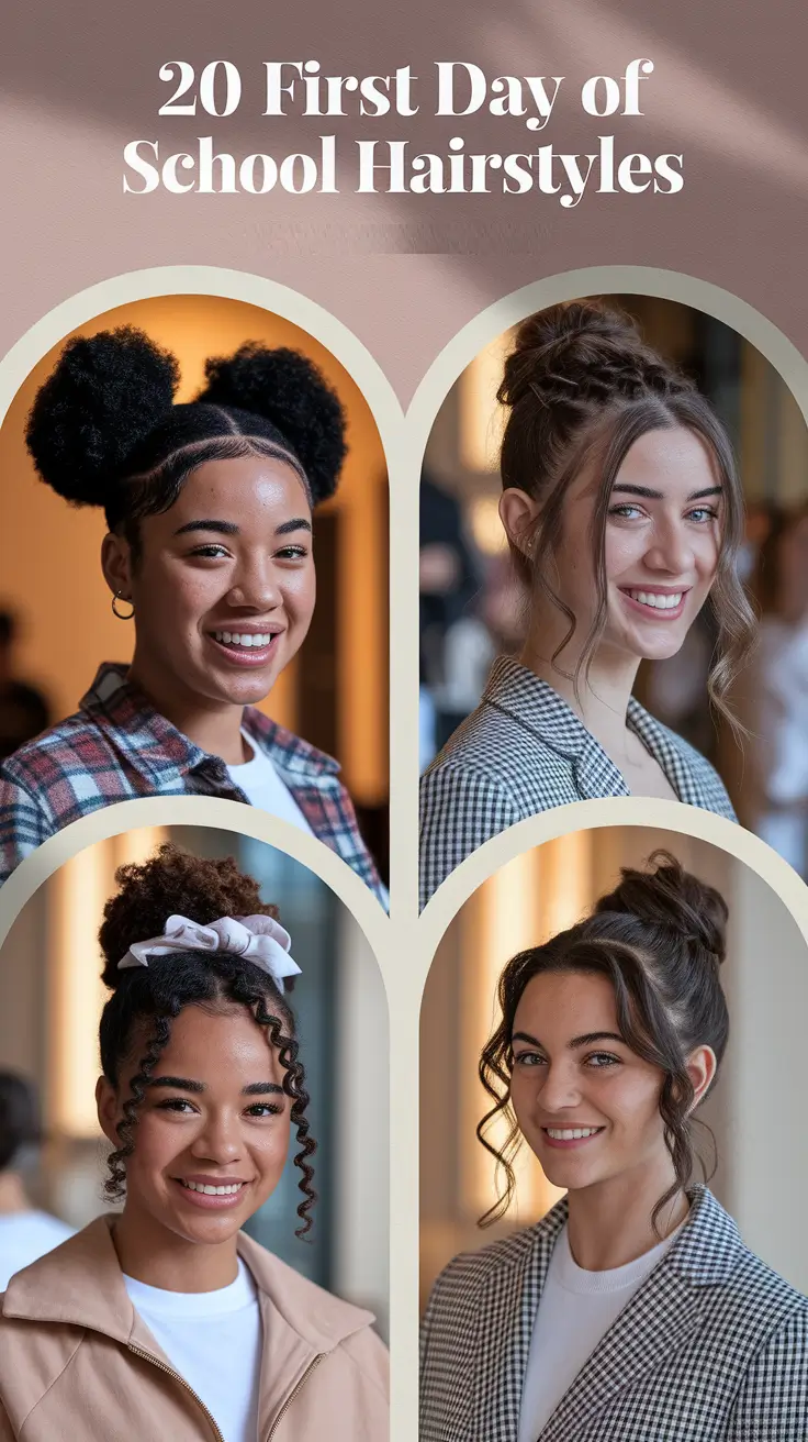 First Day of School Hairstyles 2025 That Are Cute, Easy & Perfect for Teens